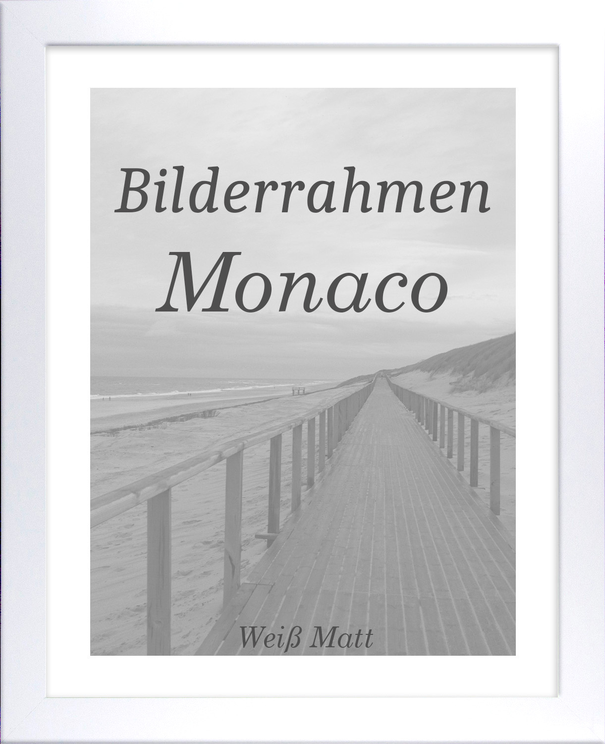 Cadre Photo Monaco 26x30 cm Photo Poster Puzzle Galerie 30x26 cm