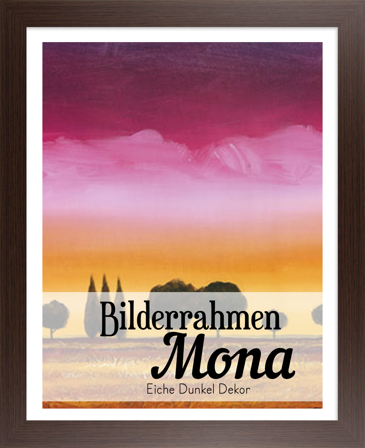 Mona 51 x 62,5 cm Bilderrahmen Homedeco 24 Holzwerkstoff Wahl Farbe Verglasung
