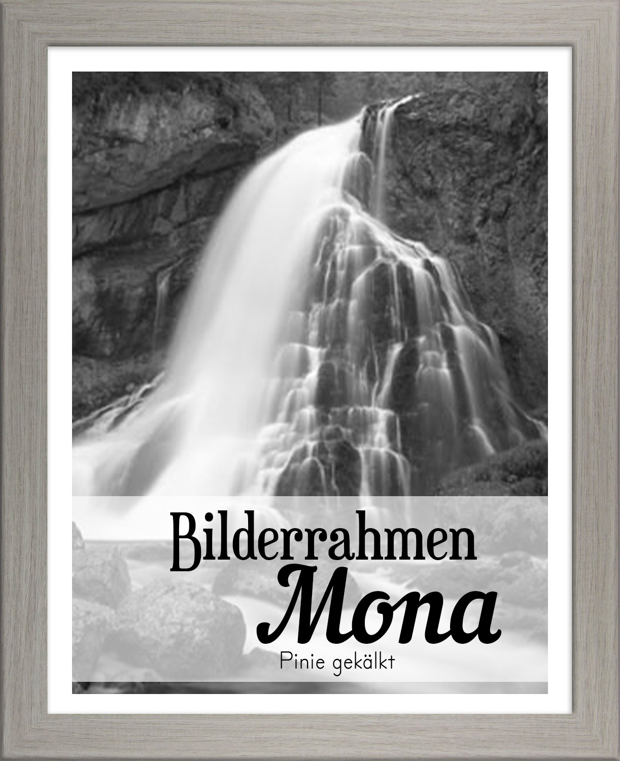 Mona 49 x 56,5 cm Bilderrahmen Homedeco 24 Holzwerkstoff Wahl Farbe Verglasung