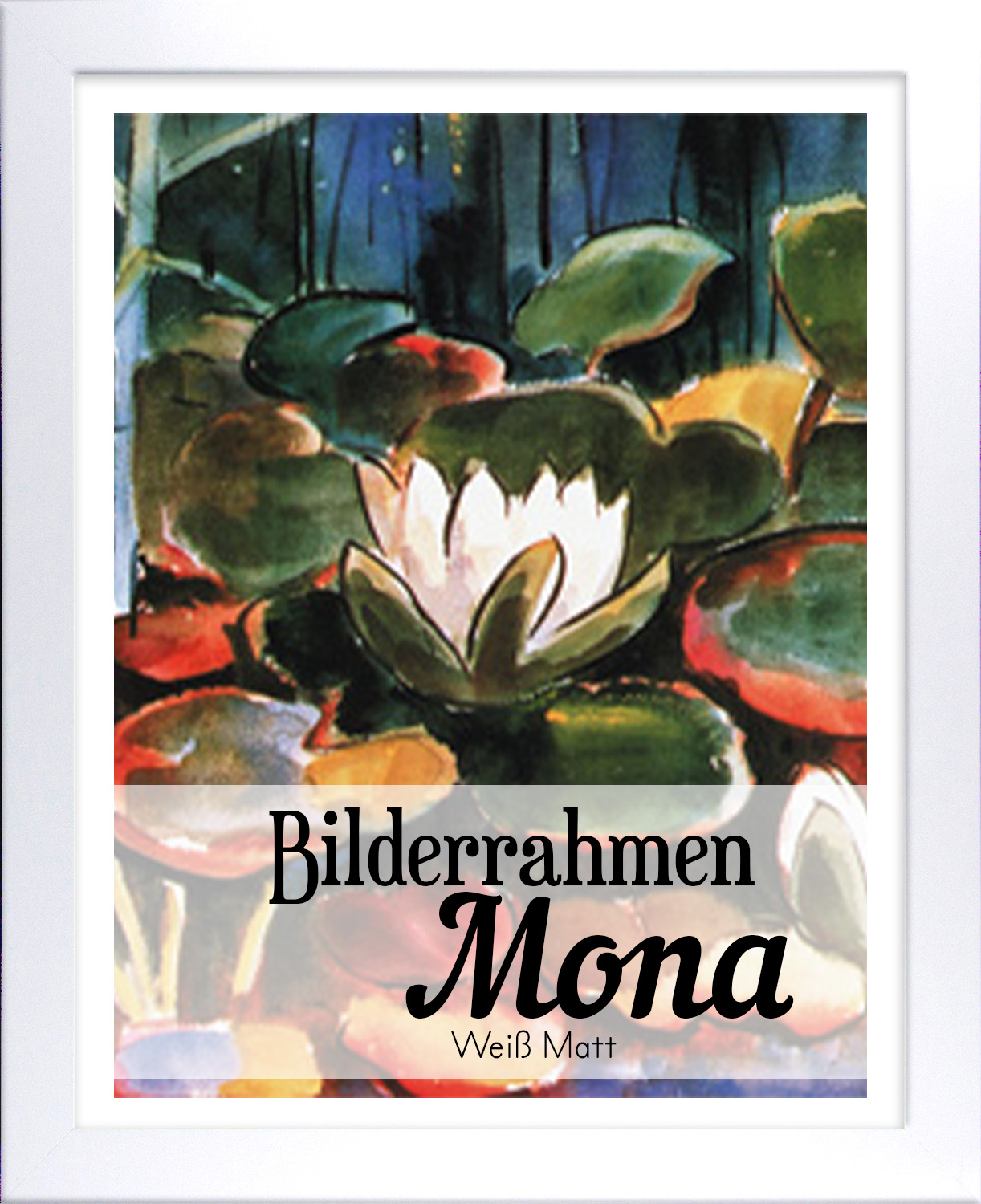Mona 23 x 32,5 cm Bilderrahmen Homedeco 24 Holzwerkstoff Wahl Farbe Verglasung